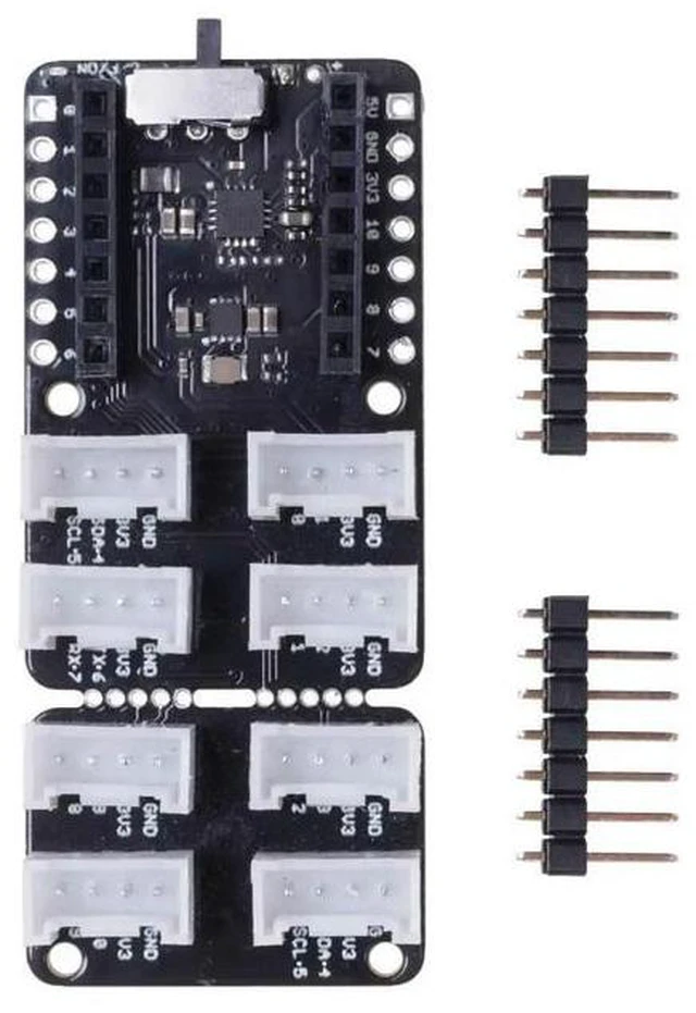 Alt view image 2 of 3 - Grove Shield for Seeeduino XIAO - with embedded management chip