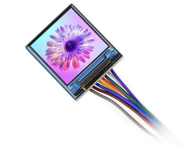 Main image of 0.85inch LCD Display Module 128x128 Resolution IPS Panel SPI Interface 65K Colors for DIY Electronics