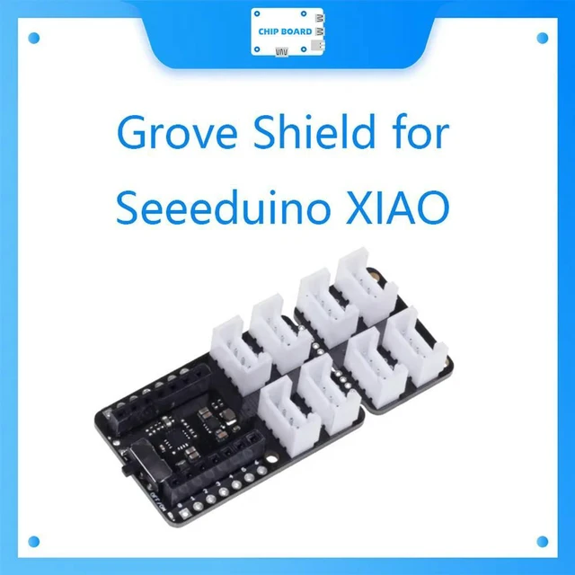 Main image of Grove Shield for Seeeduino XIAO - with embedded management chip