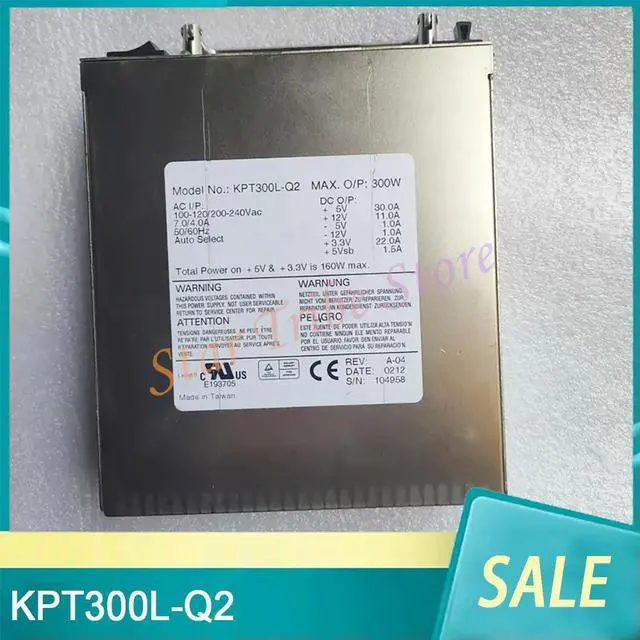 Main image of 300W KPT300L-Q2 Redundant Server Power Supply