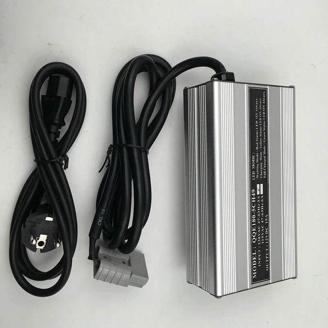 Alt view image 3 of 6 - QQE180-5CH49 Charger 12V15A Semi-electric Stacker Forklift Charger