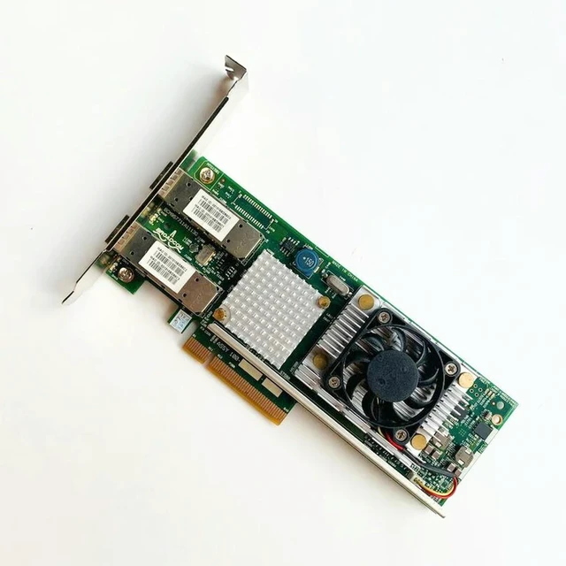 Alt view image 2 of 3 - 0KJYD8 For R610 R710 R910 For 57711 BCM57711 10Gb 10GbE Gigabit Dual Port PCIE KJYD8 Tested