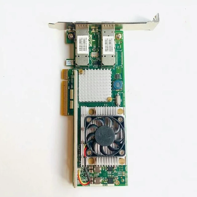 Alt view image 3 of 3 - 0KJYD8 For R610 R710 R910 For 57711 BCM57711 10Gb 10GbE Gigabit Dual Port PCIE KJYD8 Tested