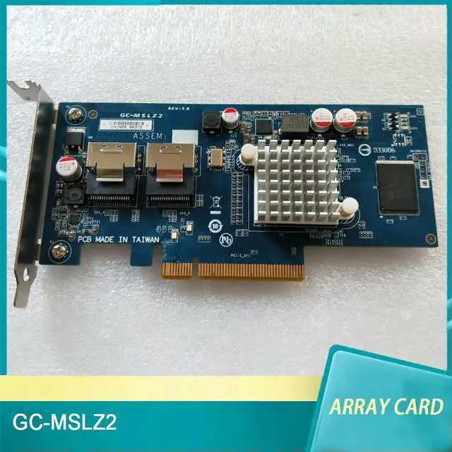 Alt view image 2 of 3 - GC-MSLZ2 Array Card 6GB SAS 2008 SAS RAID Card