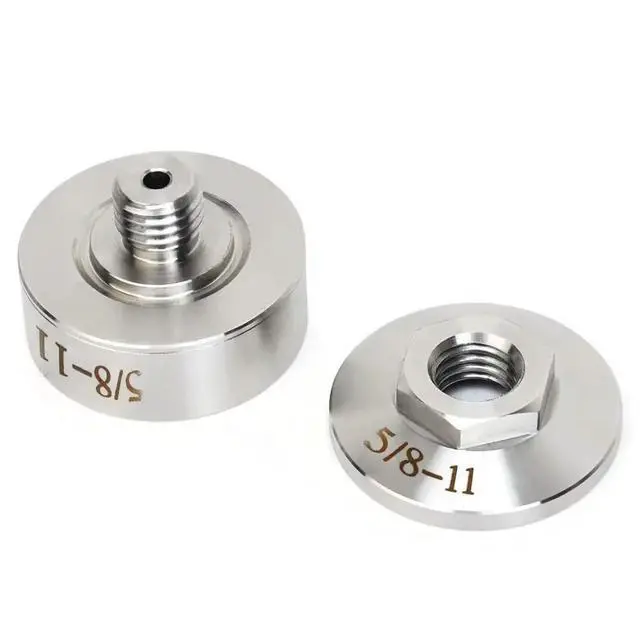 Alt view image 3 of 3 - XLOCK Angle Grinder Adapter Conversion Set 2 Pieces Featuring 5/8 11 Pull Ring Flange Nut for Reliable Fit and Easy Tool Change