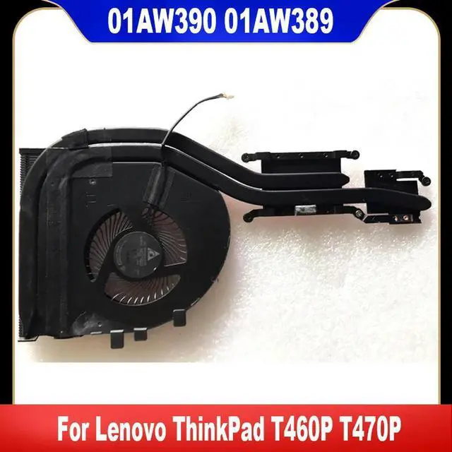 Main image of 01AW389 For ThinkPad T460P T470P Laptop CPU Cooling Fan Cooler Fan With Heatsink