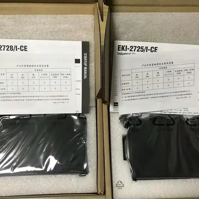 Alt view image 3 of 3 - EKI-2725 EKI-2725-CE 5-Port Gigabit Industrial Switch