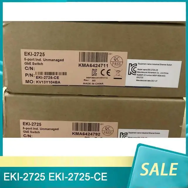 Main image of EKI-2725 EKI-2725-CE 5-Port Gigabit Industrial Switch