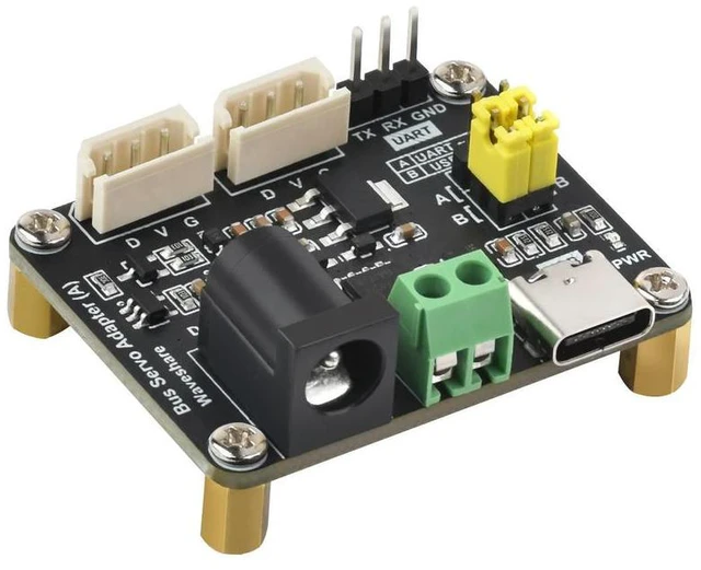Alt view image 2 of 3 - Serial Bus Servo Driver Board, Integrates Servo Power Supply And Servo Controller for Raspberry Pi//ESP32