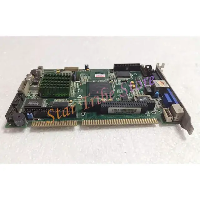 Alt view image 2 of 3 - HSC-1542CLDN Ver: A8 Industrial Control Motherboard HSC-1542 Half length ISA Industrial Motherboard