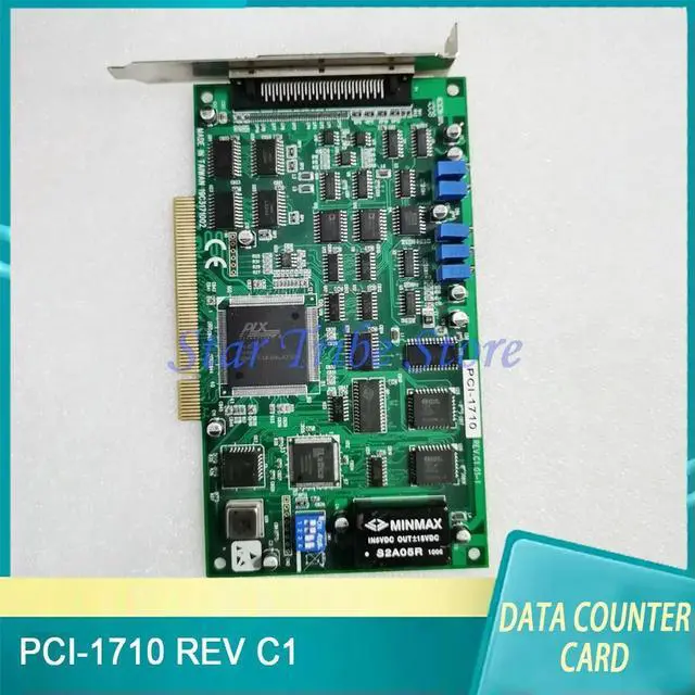 Main image of PCI-1710 REV C1 01-1 Data Capture Card Acquisition Card Works ly
