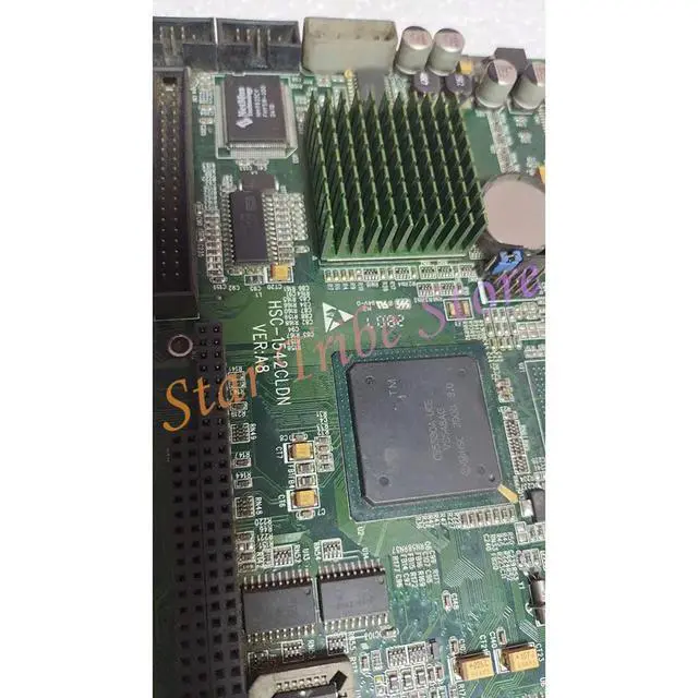 Alt view image 3 of 3 - HSC-1542CLDN Ver: A8 Industrial Control Motherboard HSC-1542 Half length ISA Industrial Motherboard