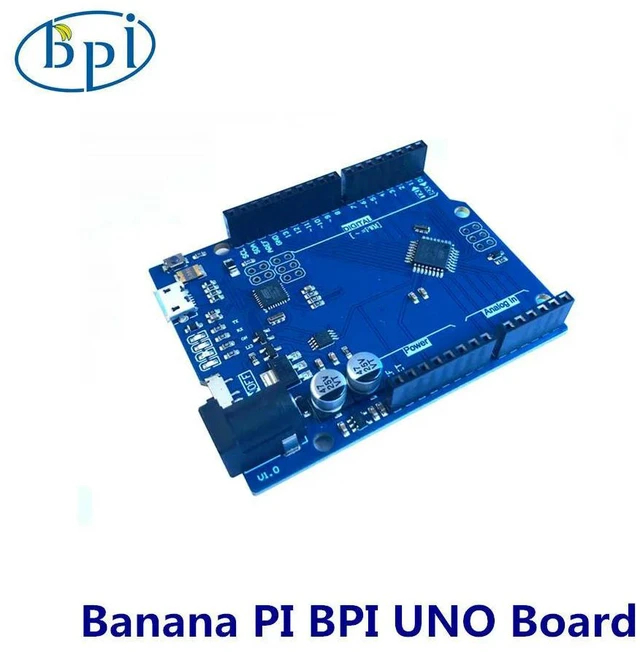 Main image of Banana PI BPI-UNO Board is a microcontroller board based on the ATmega328