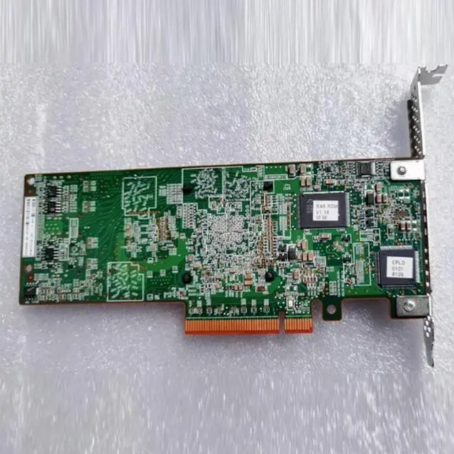 Alt view image 3 of 3 - 779134-001 For H240 SAS-3 12Gbps Array Card 761873-B21 726907-B21 HBA Controller Expansion Card Host Bus Adapter
