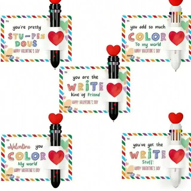 Main image of Valentine's Day Exchange Valentines Card Set Creative Writing Tools For Adults Greeting Card Greeting Cards Cards
