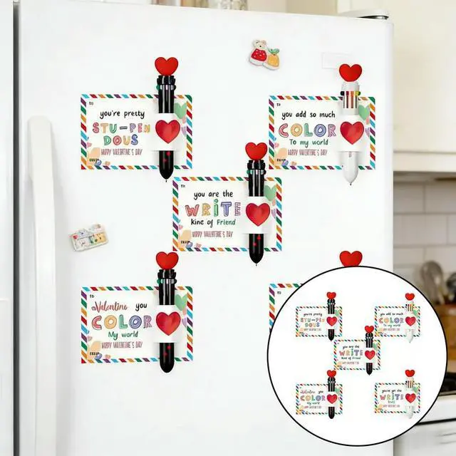 Alt view image 2 of 3 - Valentine's Day Exchange Valentines Card Set Creative Writing Tools For Adults Greeting Card Greeting Cards Cards