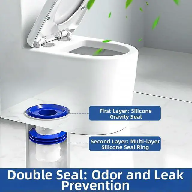 Alt view image 3 of 3 - Household Maintenance 13*7*14.5cm Silicone Sealing Ring Dual Sealing System Enhanced Silicone Material Extended Design