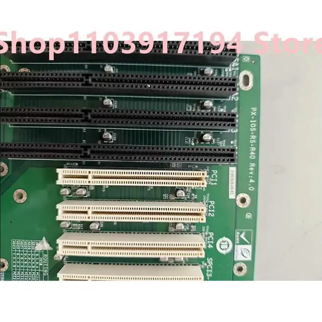 Alt view image 2 of 2 - Industrial industrial computer backplane PX-10S-RS-R40 REV:4.0