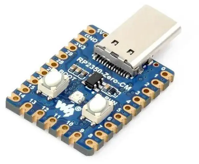 Main image of RP2350-Zero-CM Mini Development Board, Dual-core And Dual-architecture, Onboard Type-C Male Port