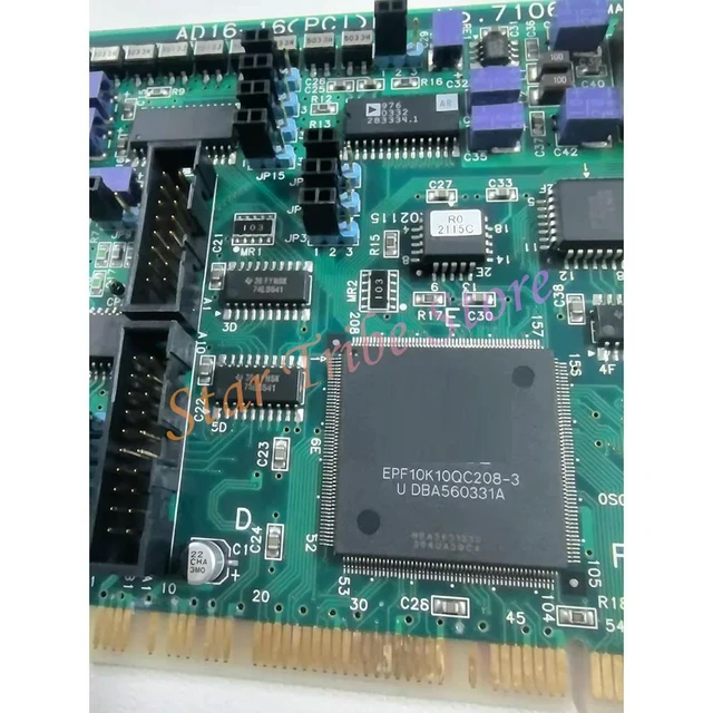 Alt view image 2 of 6 - AD16-16(PCI)E NO.7106A Data Acquisition Card - Fast Shipping