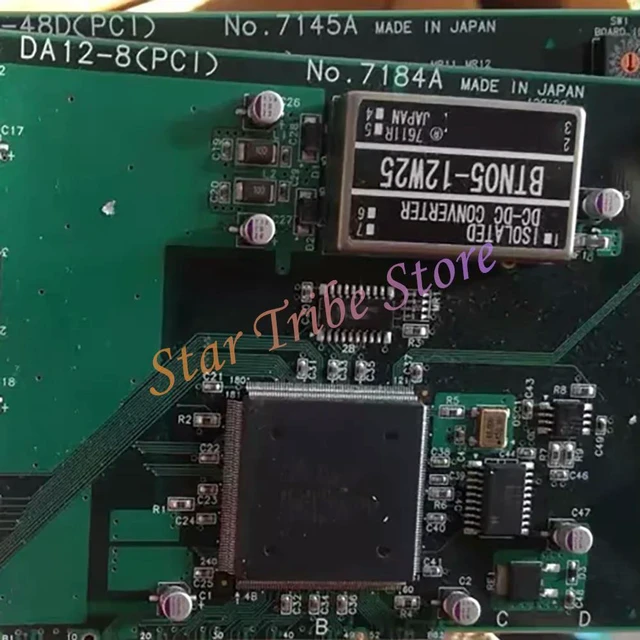 Alt view image 2 of 6 - DA12-8 PCI NO.7184A Data Acquisition Card 8-Channel 12 Bit Analog Output