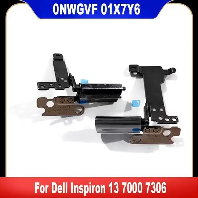 Main image of For Inspiron 13 7000 7306 2 IN 1 Laptop Left And Right LCD Hinges 0NWGVF NWGVF 01X7Y6 1X7Y6