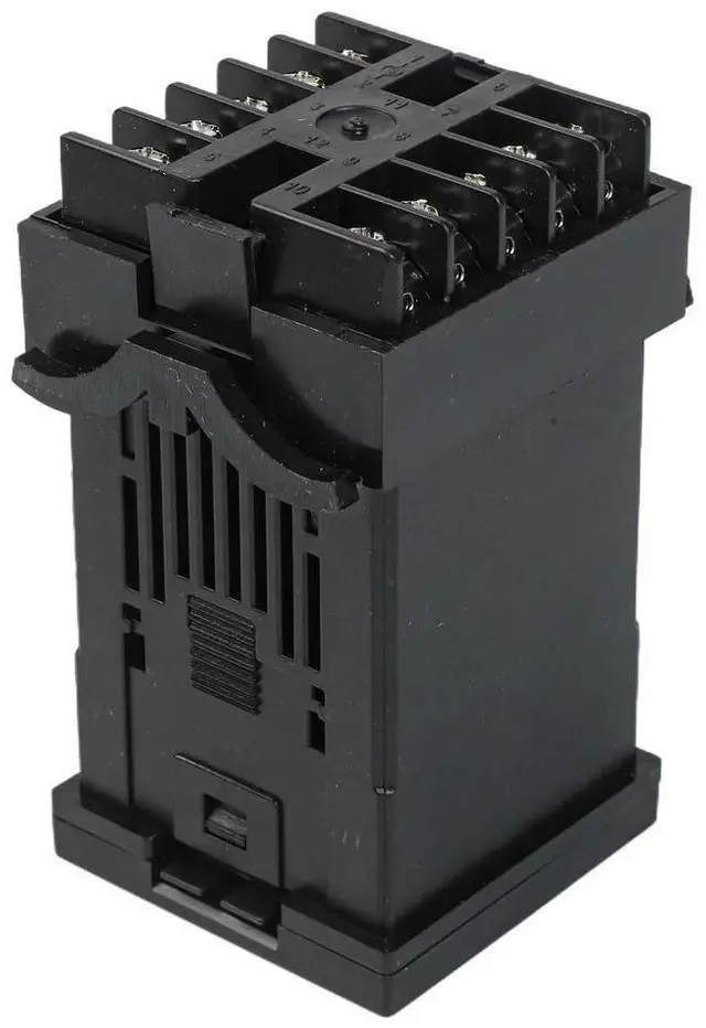 Alt view image 2 of 3 - C100 Temperature Controller with 40DA Relay 24-380V AC Output K Type Probe and Heat Sink for Equipment Integration