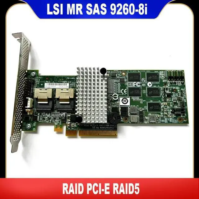 Main image of MR SAS 9260-8i RAID Controller Card SAS Sata PCI-E 512m RAID5 6G/S 8-PORT RAID Expander Card