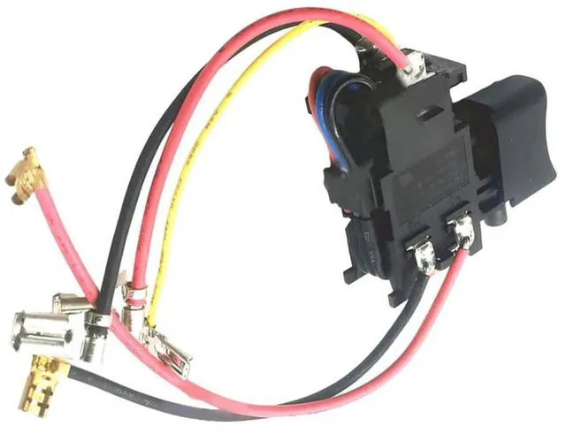 Alt view image 3 of 3 - Switch For Makita 638887-6 HP457D DF457D DF347DWE Cordless Screw Driver Drill 6388876 Replacement Switch Power Tools Accessories