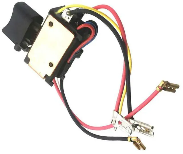 Alt view image 2 of 3 - Switch For Makita 638887-6 HP457D DF457D DF347DWE Cordless Screw Driver Drill 6388876 Replacement Switch Power Tools Accessories