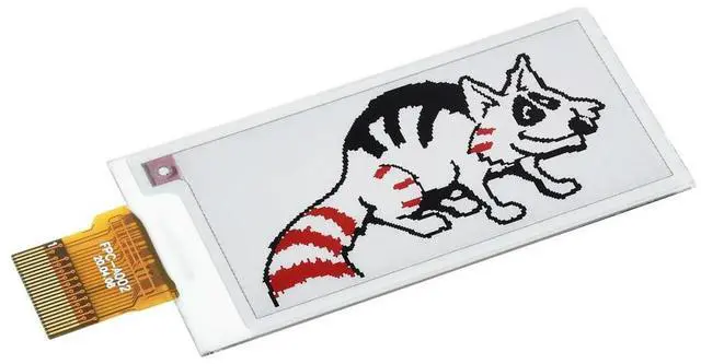 Main image of 250x122, 2.13inch E-Ink raw display panel, three-color