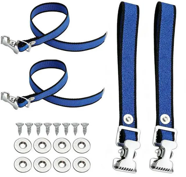 Alt view image 2 of 3 - 4PCS Replacement Straps for Drywall For Stilts Adjustable Height Foot Bands Made of Nylon and l Components