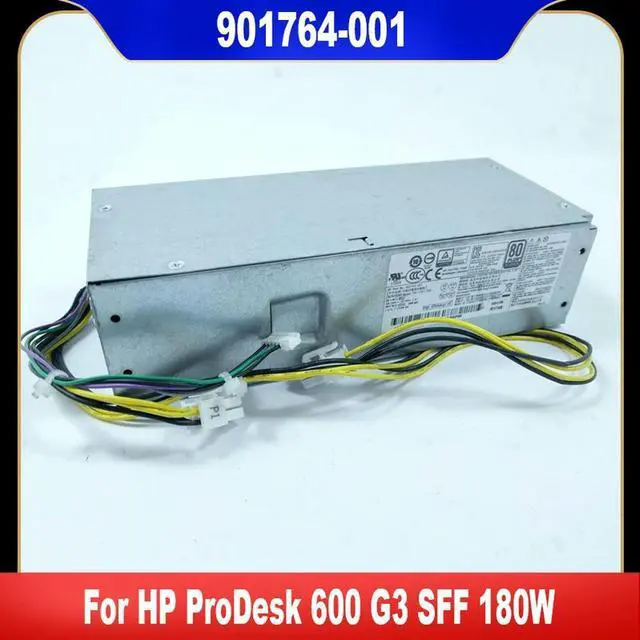 Main image of 901764-001 For ProDesk 600 G3 SFF 180W Power Supply PSU L08404-002 PA-1181-3HA DPS-180AB-27 A D18-180P1A PCG005