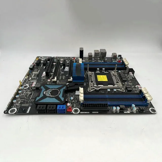 Alt view image 2 of 6 - X79 DX79TO Skull System High-end Luxury Motherboard Support E5 I7 3960X LGA 2011 DDR3