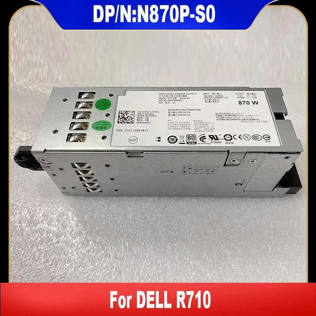 Main image of N870P-S0 A870P-00 0YFG1C 870W 12V 71A For R710 Server Power Supply NPS-885AB A YFG1C 7NVX8 07NVX8