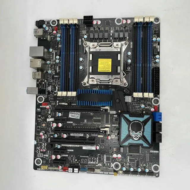 Alt view image 3 of 6 - X79 DX79TO Skull System High-end Luxury Motherboard Support E5 I7 3960X LGA 2011 DDR3