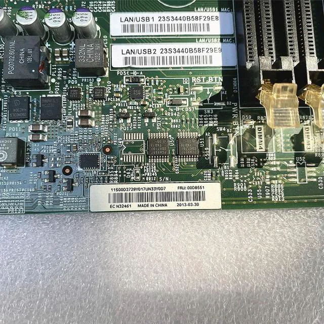 Alt view image 3 of 6 - Mainboard X3250 M4 00D8551 00AL958 00Y7577 69Y5154 Fast Ship