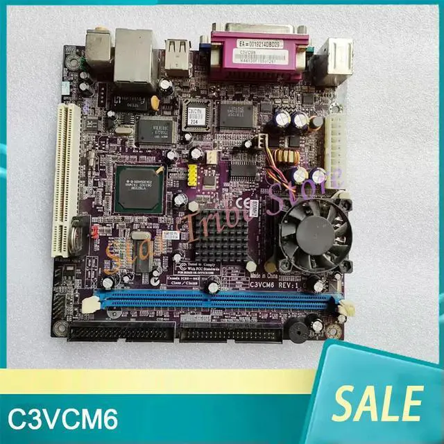 Main image of C3VCM6 Integrated CPU Industrial Control Computer ITX Motherboard