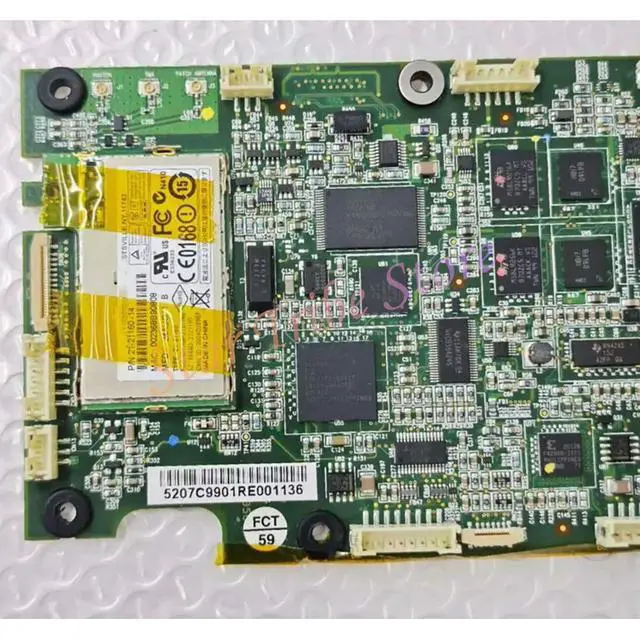 Alt view image 3 of 6 - VC5090 Car Computer Motherboard ASBC99-D Works ly