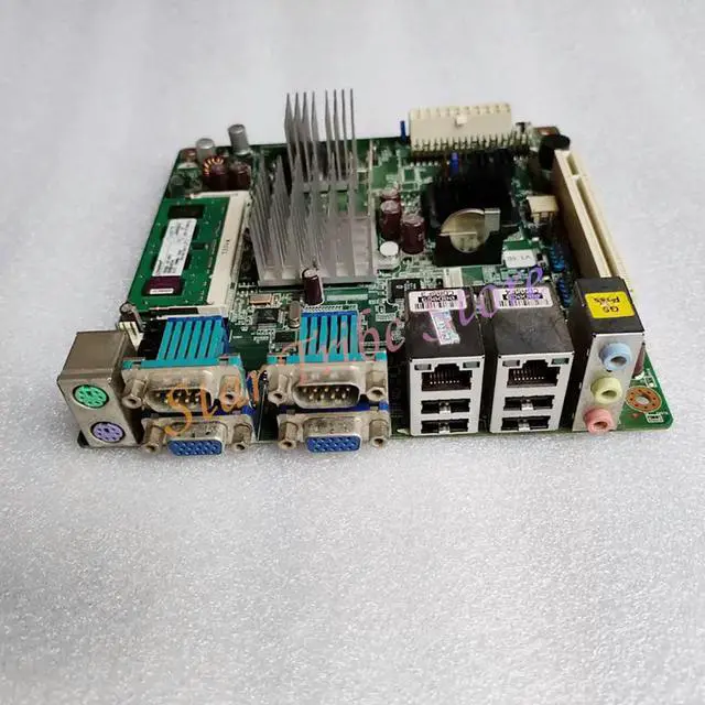 Alt view image 2 of 6 - GMB-N270 REV.A1 Dual Network Card Industrial Control Motherboard GMB-N270G2-S6A1E