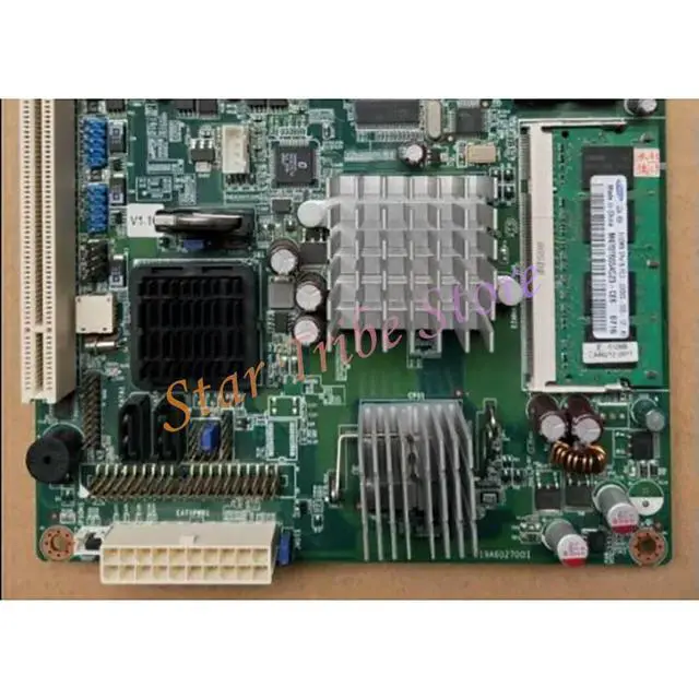 Alt view image 3 of 6 - GMB-N270 REV.A1 Dual Network Card Industrial Control Motherboard GMB-N270G2-S6A1E