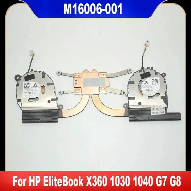 Main image of M16006-001 For EliteBook X360 1030 1040 G7 G8 Laptop CPU Cooling Fan GPU Cooler Fan With Heatsink