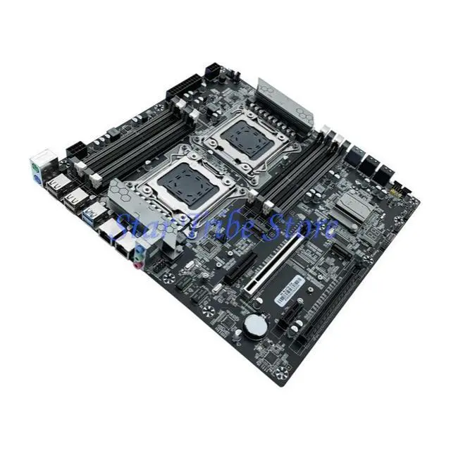 Alt view image 2 of 3 - LGA2011 DDR3 512GB PCI-E 3.0 E-ATX Dual-Channel Motherboard USB3.0*3 USB2.0*6 X79 X79-D8