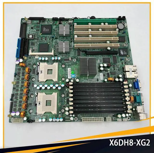 Alt view image 3 of 3 - X6DH8-XG2 Dual-Way CPU Workstation Game Power Leveling Host Dual 604-Pin FC-mPGA4 Sockets Server Motherboard