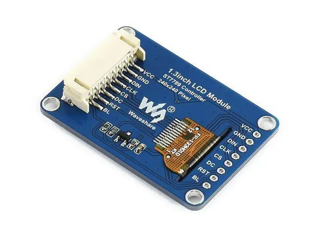 Alt view image 3 of 3 - 240x240, General 1.3inch LCD display Module, IPS, HD