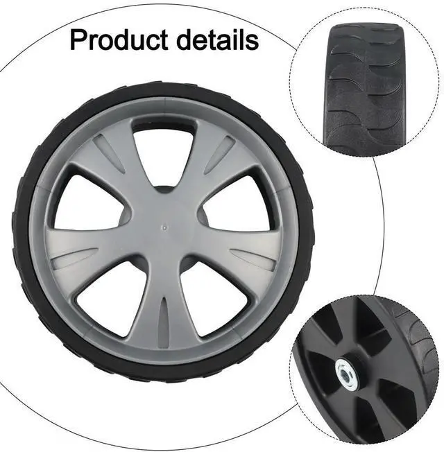 Alt view image 2 of 3 - Robust Lawn Mower Wheel by For ALKO for Models 5 17 5 18 51 0 51 7 51 8 527 51 3 51 4 51 5 5200 for Season After Season