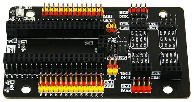 Alt view image 2 of 3 - Yahboom Design sensor kit shield expansion board For Raspberry Pi Pico Development Board