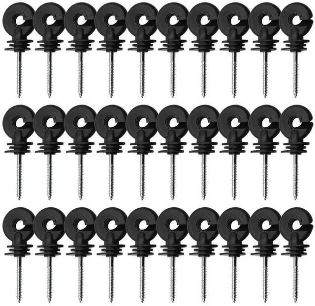 Alt view image 2 of 3 - Practical Outdoor Livestock Thread Hook Fence Insulator Wire Connection Tool Electric Fence Short Circuit Protection