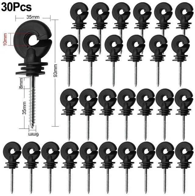 Main image of Practical Outdoor Livestock Thread Hook Fence Insulator Wire Connection Tool Electric Fence Short Circuit Protection