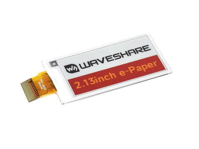 Alt view image 3 of 3 - 2.13inch E-Paper (G) raw display, 250x122, Red/Yellow/Black/White